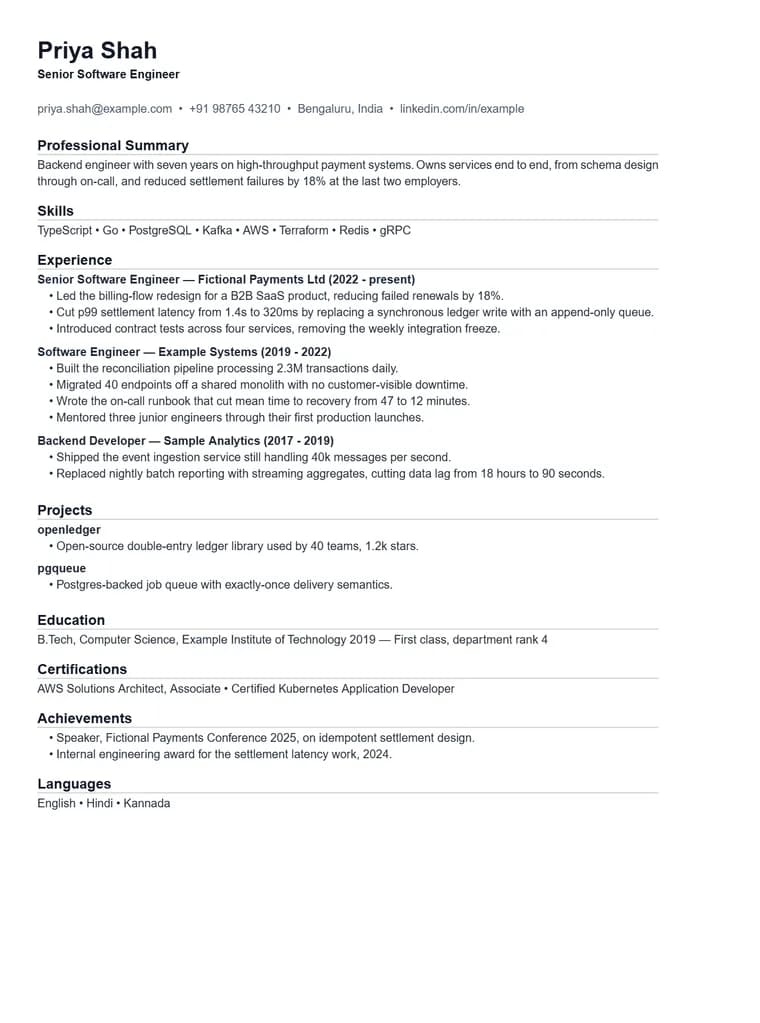 Clarity template: clean monochrome